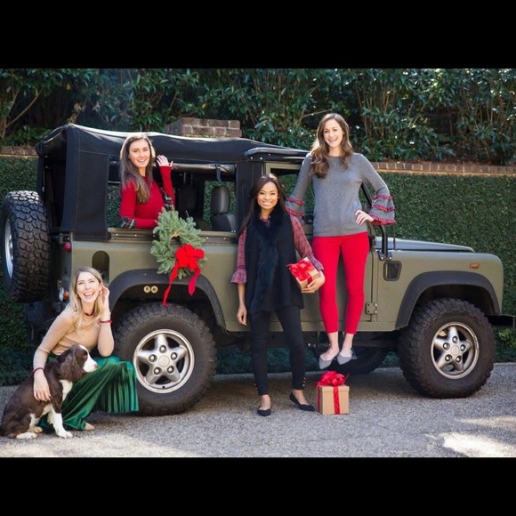 Two Bees 🐝 cashmere Owl 🦉 blue sweater Large novelty Tuckernuck Nantucket preppy - Picture 8 of 8